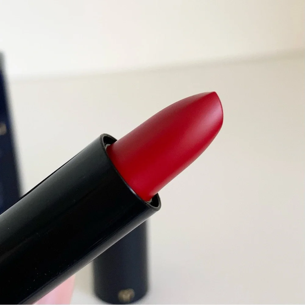 Cle de peau cashmere lipstick in red legend rouge a levres